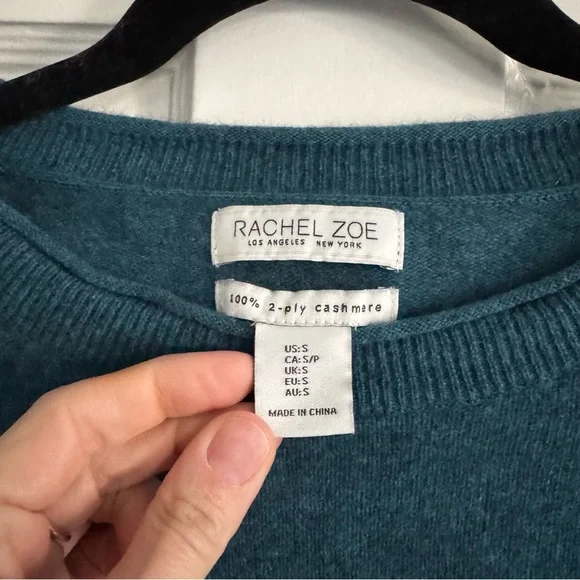 100% cashmere Rachel Zoe Sweater - Picture 2 of 6